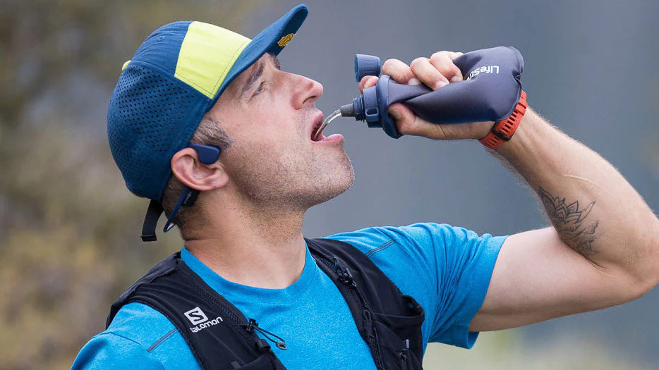 Butelka z filtrem Lifestraw Peak Series Flex Squeeze Bottle o pojemności 650 ml